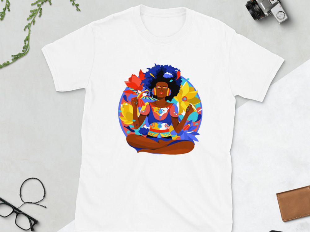 Black Girl Healing & Evolving Short-Sleeve Unisex T-Shirt